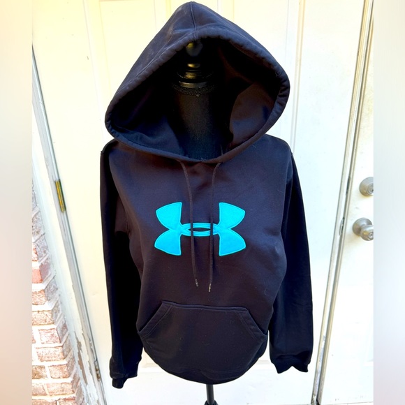 Under Armour, Black, Hoodie, Size L - Picture 1 of 4